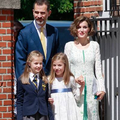 Prinzessin Leonor bei ihrer Erstkommunion