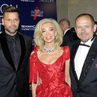 Gery Keszler, Ricky Martin & Co. beim Red Ribbon Konzert