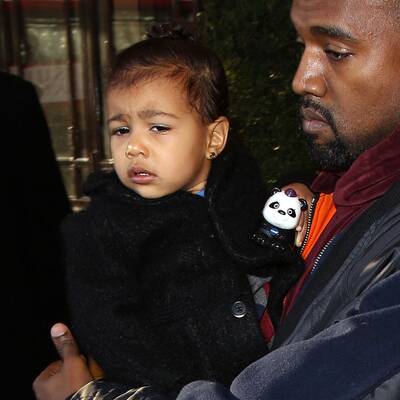 Papa Kanye holt Nori vom Kinderclub ab