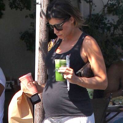 Elisabetta Canalis: Was für ein Babybauch!