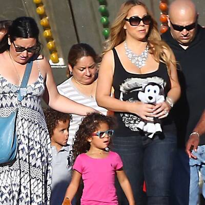 Mariah Carey: Vergnügt mit ihren Zwillingen