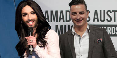 Conchita Wurst, Andreas Gabalier