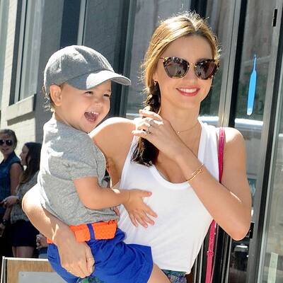Supermama Miranda Kerr belustigt Sohn Flynn