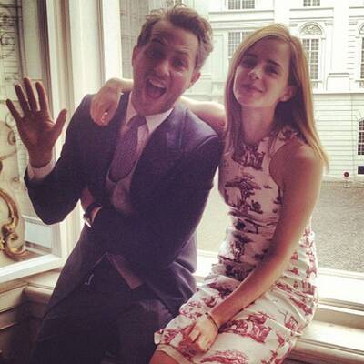 Emma Watson ist Gast auf Hochzeit