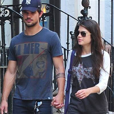 Taylor Lautner & Marie Avgeropoulos