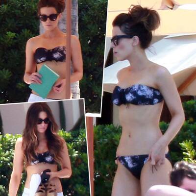 Kate Beckinsale sexy im Urlaub
