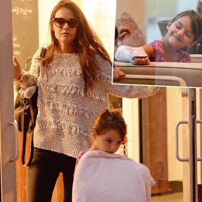 Suri und Mama Katie Holmes werden schön gemacht