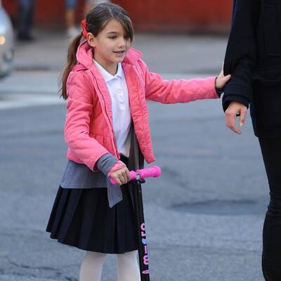 Suri Cruise mit Mama Katie in New York unterwegs