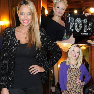 Stars bei der Präsentation des Fine Nude Art Kalenders 2014