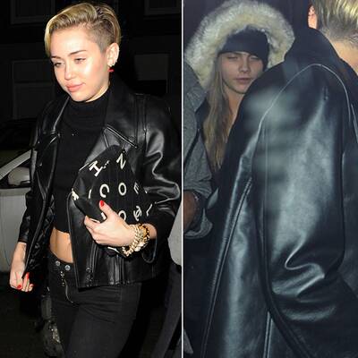 Miley Cyrus & Cara Delevingne in Amsterdam