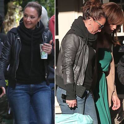 Leah Remini mit BFF Jennifer Lopez