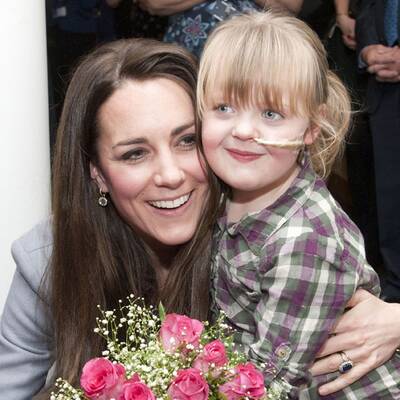Herzogin Kate im Kinder-Hospiz