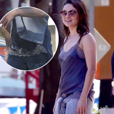 Mila Kunis beim Shoppen mit ihrem Vater