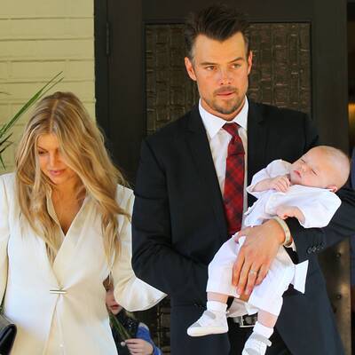 Fergie & Josh Duhamel lassen baby Axl taufen