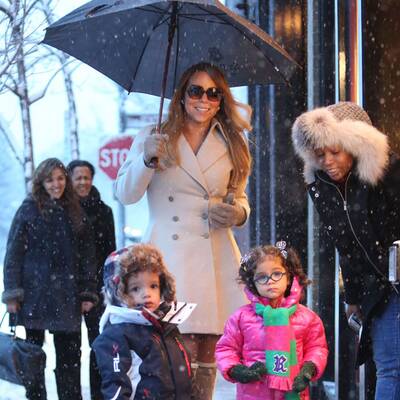 Mariah Carey genießt die Feiertage in Aspen