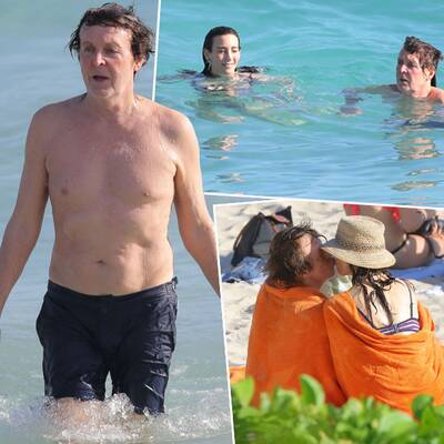 Paul McCartney im Romantik-Urlaub