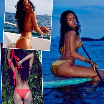 Rihanna gibt sich wieder verführerisch