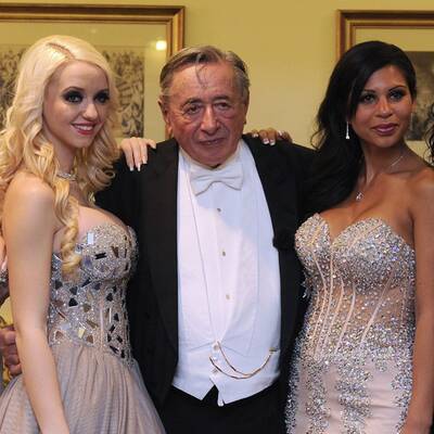 Richard Lugner muss bei Fototermin ohne Kim auskommen