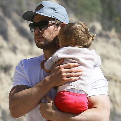 Chris Hemsworth kümmert sich liebevoll um Tochter India