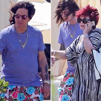Ozzy und Sharon Osbourne urlauben auf Maui