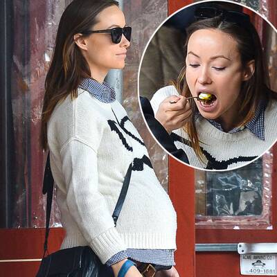 Olivia Wilde geht Schwangerschaftsgelüsten nach