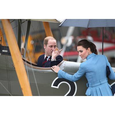 Herzogin Kate & Prinz William in Neuseeland begrüßt