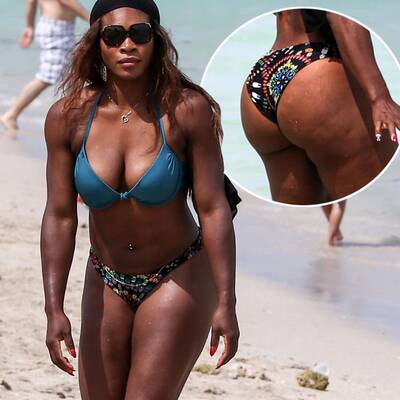 Serena Williams steht zu ihren Kurven