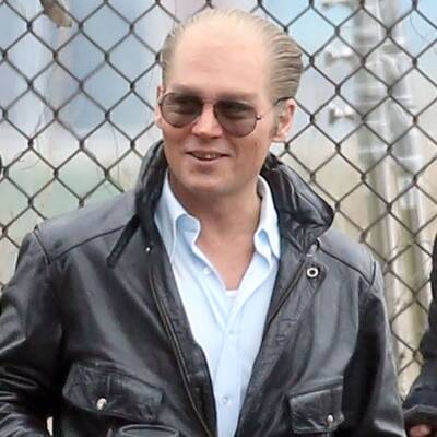 Johnny Depp am Filmset