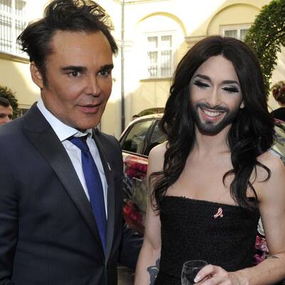 Conchita Wurst & Co. bei der AIDS Solidarity Gala in der Hofburg
