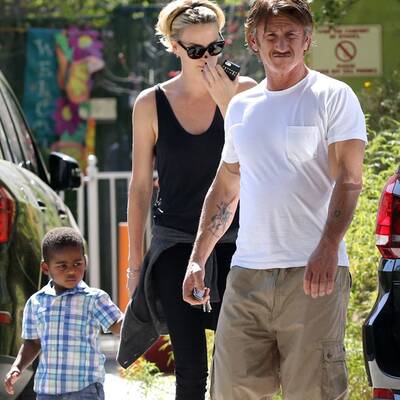 Charlize Theron & Sean Penn verbringen den Tag mit Jackson