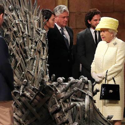 Queen Elizabeth besucht das 
