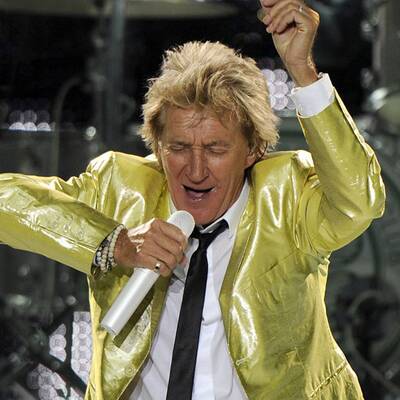 Rod Stewart rockte die Wiener Stadthalle