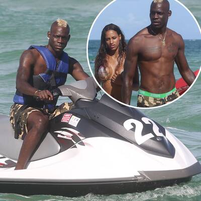 Mario Balotelli: Liebesurlaub mit Fanny Neguesha 