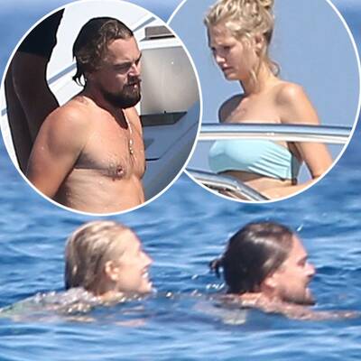 Leonardo DiCaprio & Toni Garrn relaxen in St. Tropez