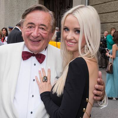 Richard Lugner & Cathy 'Spatzi' Schmitz: Ihre schönsten Bilder