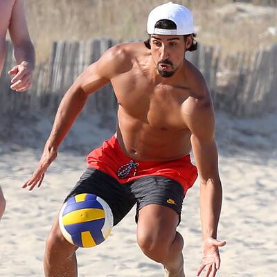 Sami Khedira: Strandspaß ohne Lena Gercke