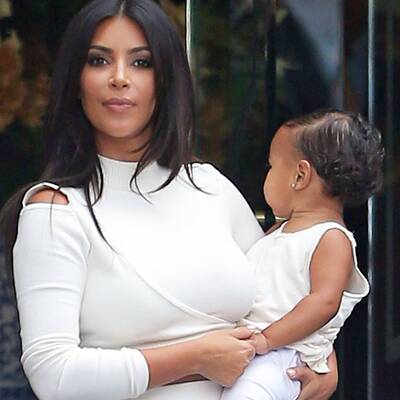 Kim Kardashian unterwegs mit Nori