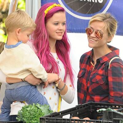 Reese Witherspoon: Am Farmers Market mit Familie