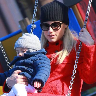 Michelle Hunziker: Mädlstag mit Töchterchen Sole