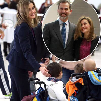 Königin Letizia & Felipe bringen Querschnittgelähmte zum Strahlen