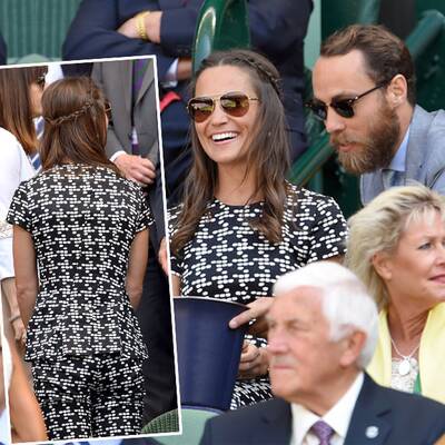 Pippa & James Middleton: Tennis-Fans in Wimbledon