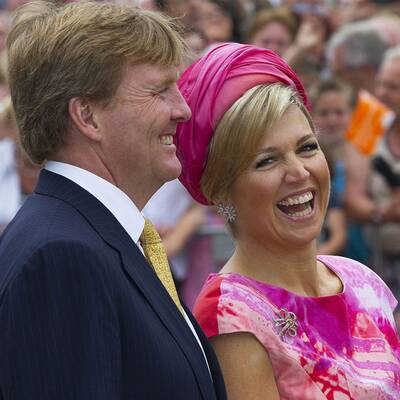 Máxima besucht niederländische Provinzen