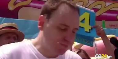 Kalifornier gewinnt zum 7. Mal Hot-Dog Wettessen