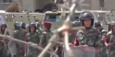 Demo für gestürzten Presidenten