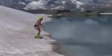 Hier geht Ivica Kostelic baden