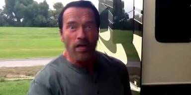 Arnold Schwarzenegger postet Filmzitate