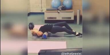 So hält Jesse J ihre Figur in Form