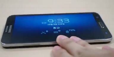 Offizielles Video vom Galaxy Round