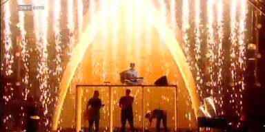 Der strahlende Sieger ist Thomas David