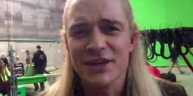 Legolas verabschiedet sich vom Hobbit